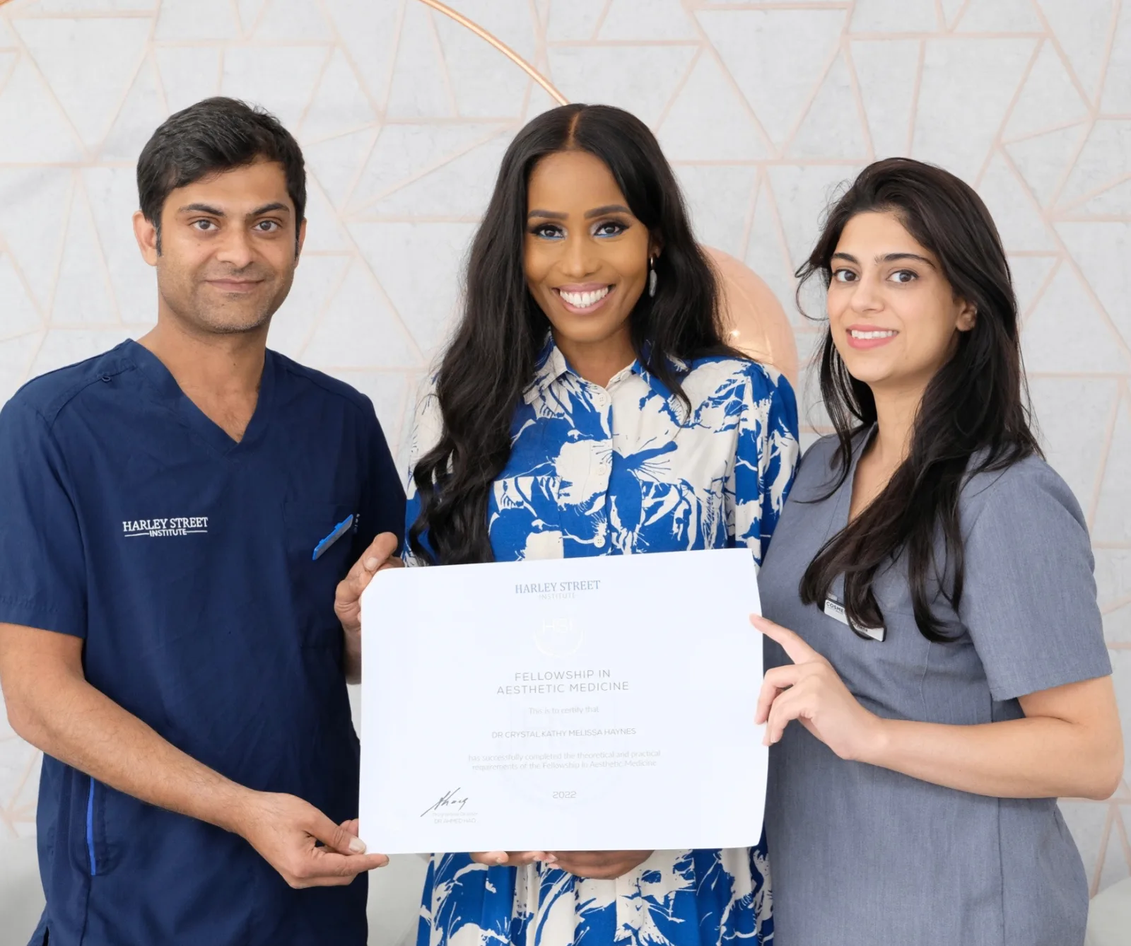 Fellowship certification ceremony