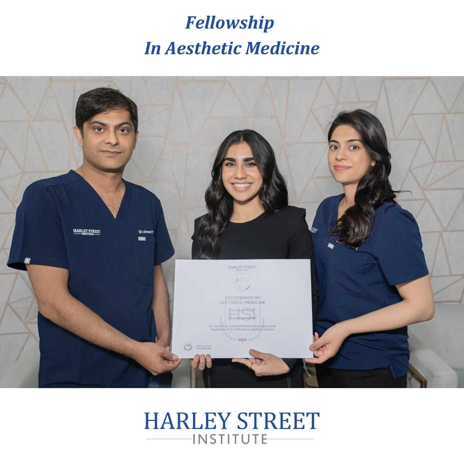 Fellowship in Aesthetic Medicine — Harley Street Institute