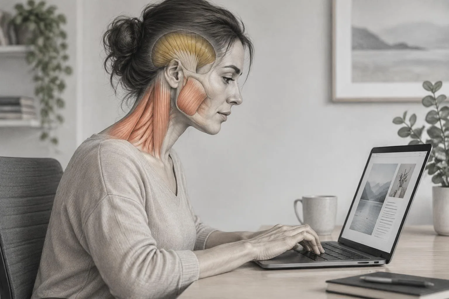 Is Your Laptop Giving You Jaw Pain, Neck Pain and Headaches?