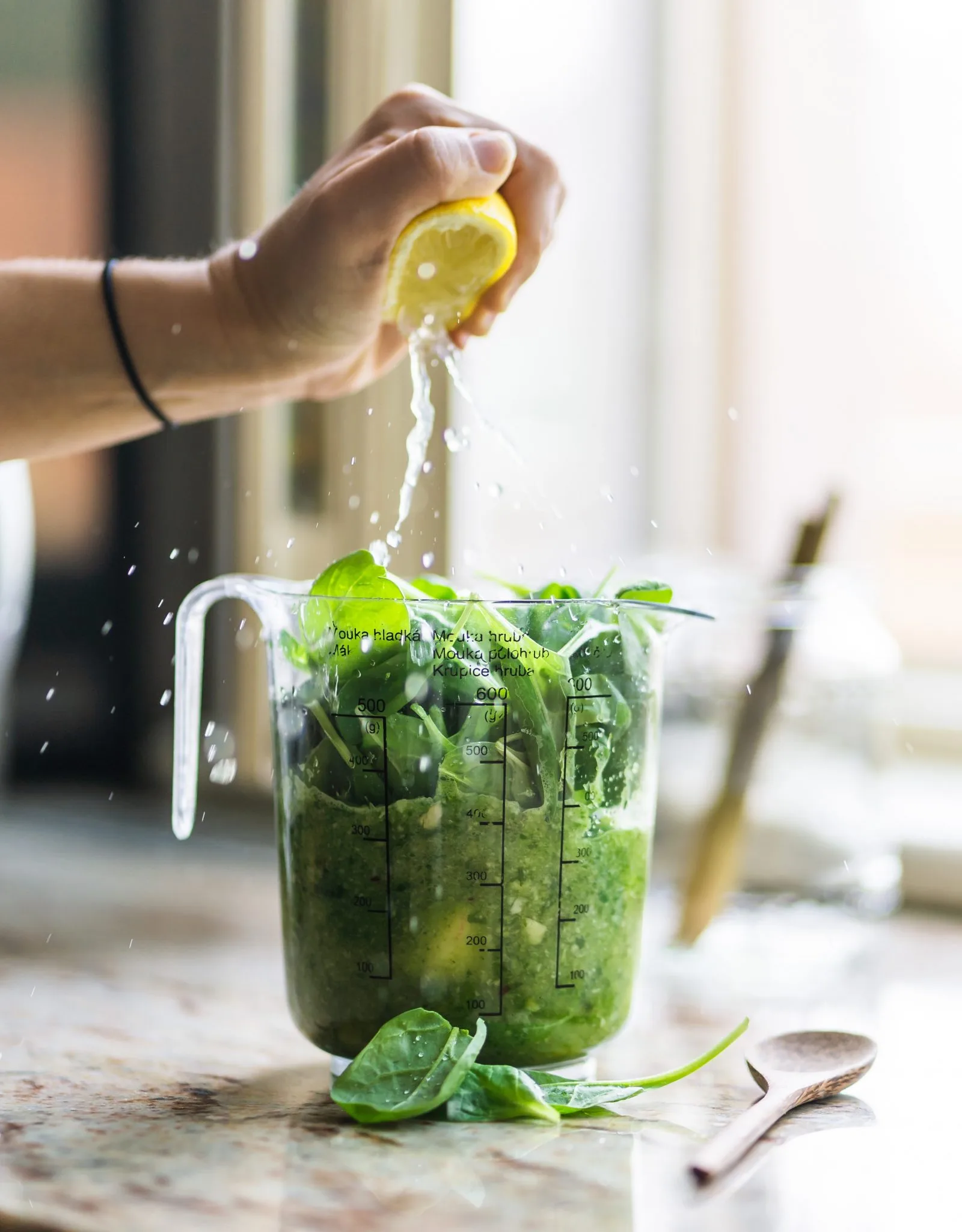 Vitamin C rich foods including citrus fruits, berries, and vegetables